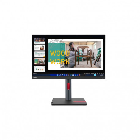 Lenovo ThinkVision P24q-30 computer monitor 60.5 cm (23.8") 2560 x 1440 pixels Quad HD LED Black