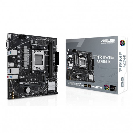 ASUS PRIME A620M-K AMD A620 Socket AM5 micro ATX