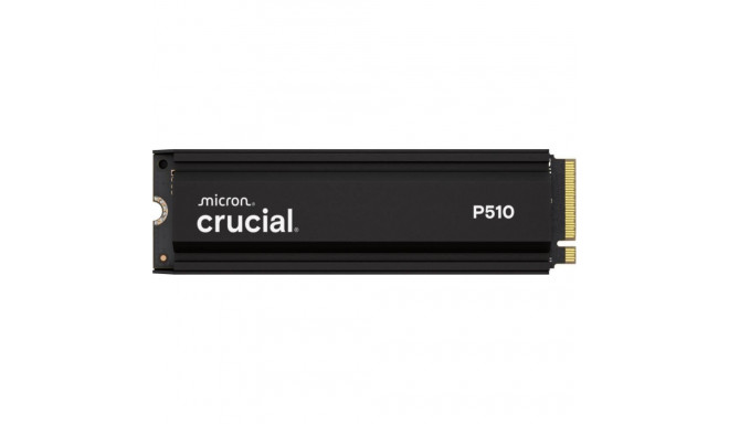 Crucial SSD||P510|1TB|M.2|PCIe Gen5|NVMe|TLC|Write speed 9500 MBytes/sec|Read speed 11000 MBytes/sec