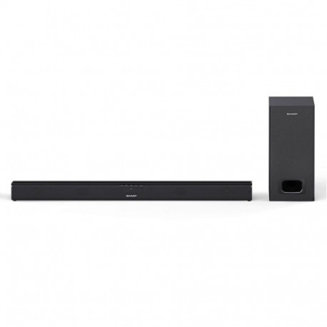 Sharp HT-SBW110 2.1 Slim Soundbar 180 W, 80 cm with External Subwoofer, HDMI, Optical, Bluetooth