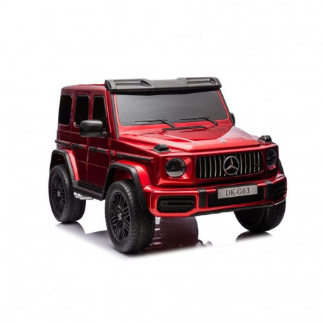 Mercedes laste elektriauto G63 4X4 XXL 24V14AH lakitud, punane