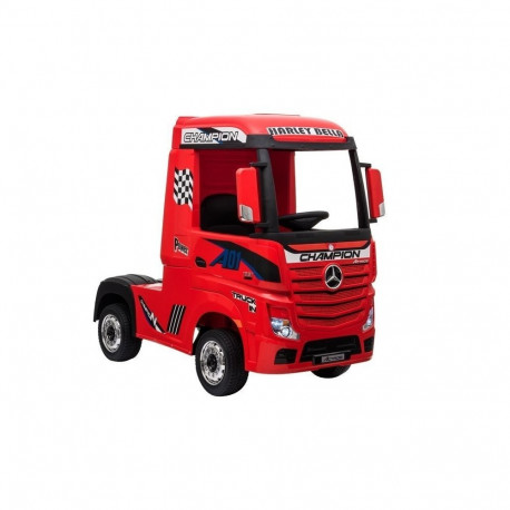 Auto na Akumulator Mercedes Actros Czerwone