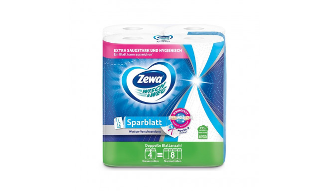 PAPER TOWEL ZEWA W/W SPARBLATT 2PLY 4PCS