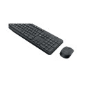 Klaviatuurikomplekt Logitech MK-235 Wireless hiirega, ENG, must
