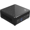 MSI CUBI N ADL S-226BEU PC/workstation barebone 0.69L sized PC Black N200