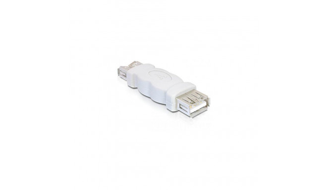 DeLOCK USB A Adapter USB 2.0 A FM Grey