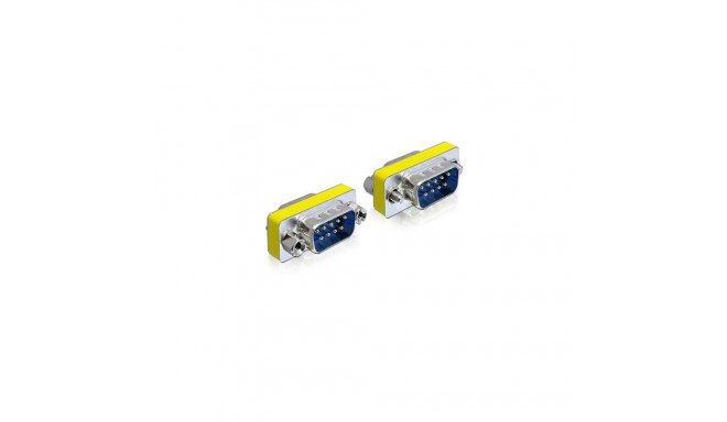 DeLOCK D-sub 9 M/M DB9 Silver