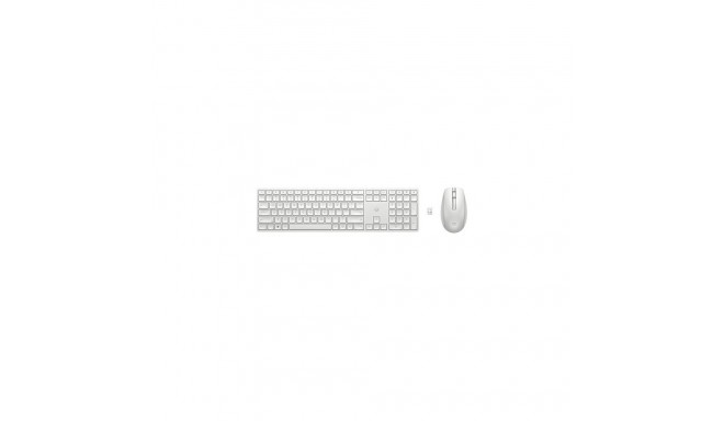 HP 650 Wireless Keyboard and Mouse Combo White