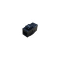 Equip Cat.6A Unshielded Keystone Inline Coupler, 8pcs/Set