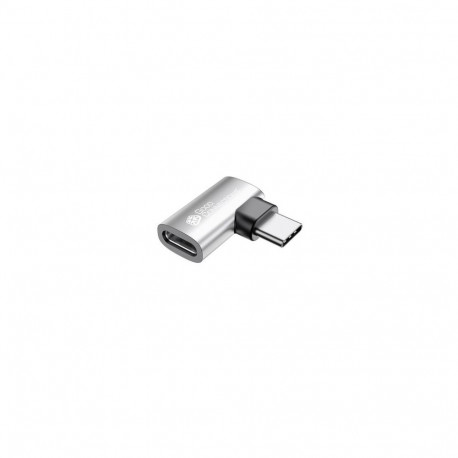 Alcasa USB-AD400 cable gender changer USB 4.0 Gen.3x2 USB-C Silver