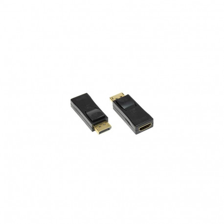 Alcasa HDMI - DisplayPort F/M Black