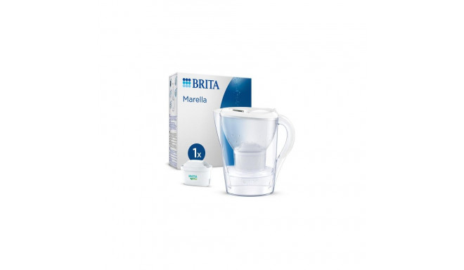 Brita Marella Pitcher water filter 2.4 L Transparent, White