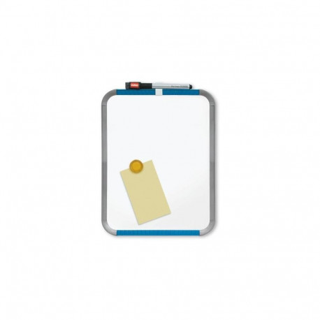 Nobo Mini Magnetic Whiteboard Slim Silver Frame 36x28cm