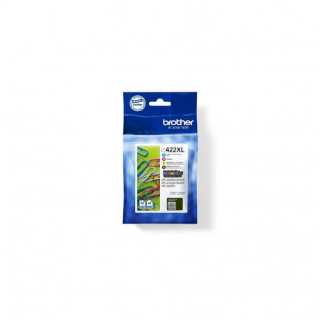 Brother LC422XLVAL ink cartridge 4 pc(s) Original Black, Cyan, Magenta, Yellow