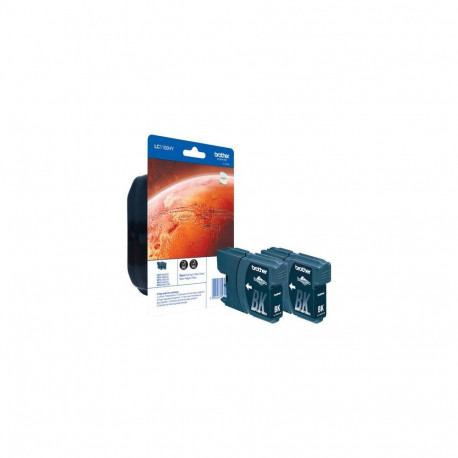 Brother LC1100HYBKBP2 ink cartridge 2 pc(s) Original Black
