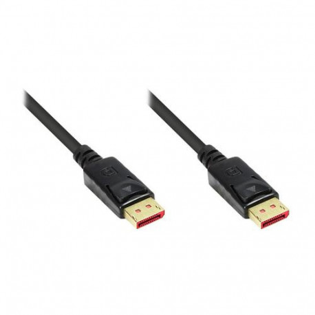 Alcasa 4814-020S DisplayPort cable 2 m Black