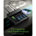 ICY BOX IB-4013MCL-C4 dokkimis kloonjaam M2 NVMe SSD