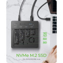 ICY BOX IB-4013MCL-C4 Docking Klonstation M2 NVMe SSD