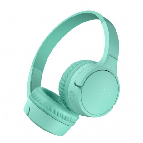 Belkin Soundform Mini BT pealiskõrvaklapid lastele USB-C mündiroheline AUD002hqMNV3