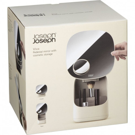 Joseph Joseph Viva jalaga peegel kosmeetikakorraldajaga