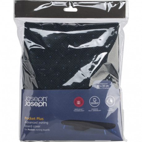 Joseph Joseph Pocket Plus blau Hochwertiger Bügelbrettbezug