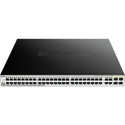 D-Link DGS-1210-52MP/E 52-pordiline L2 nutikas hallatav 48x PoE Gb lüliti