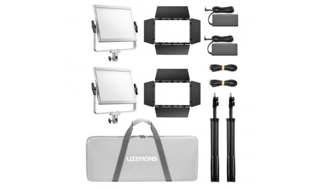 Godox Litemons LP600R 2x Kit LED Panel Light RGB