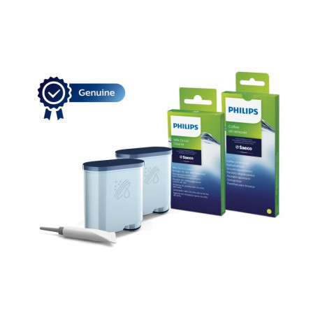 Philips Maintenance kit CA6707/10 Same as CA6707/00 Total protection kit 2x AquaClean Filters & Grea