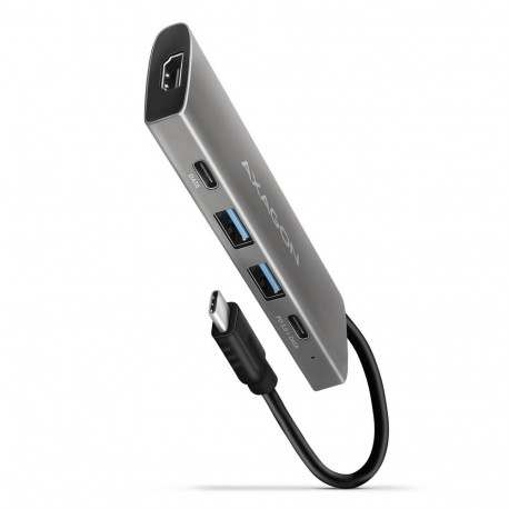 HMC-5G21 10Gbps hub 5in 1 HDMI + 2x USB-A/USB-C