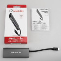 HMC-5G21 10Gbps hub 5in 1 HDMI + 2x USB-A/USB-C