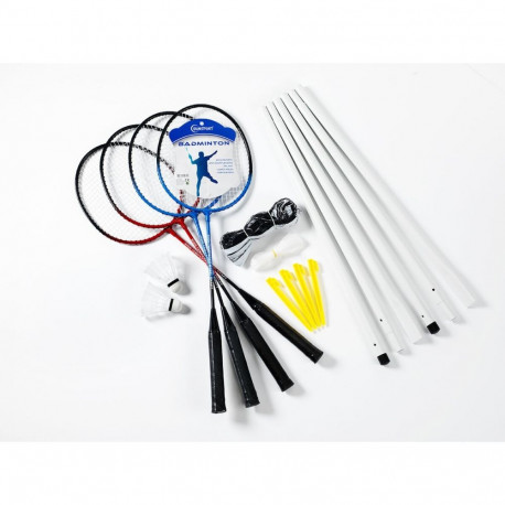 Badminton 4 players set