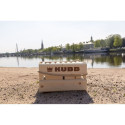 Game Kubb in cardboard box