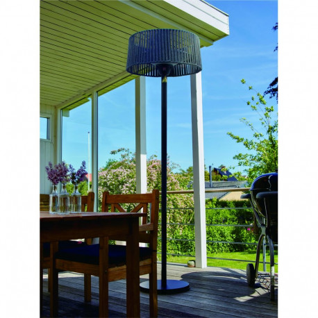 TunaBone elektriline terrassisoojendi, topelt selge halogeenküttega lambid | TB1821SH-01 | terrassis