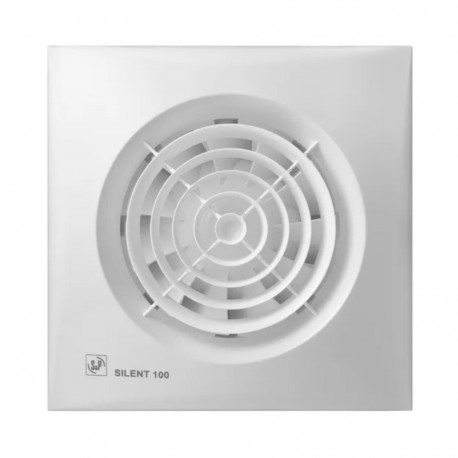 Bathroom fan Soler ampPalau SILENT 100 CHZ, with timer, 5210402300
