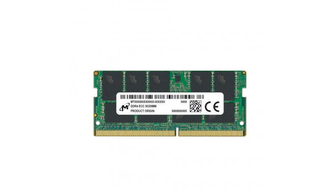 Server Memory Module|MICRON|DDR4|32GB|ECC|3200 MHz|CL 22|1.2 V|MTA18ASF4G72HZ-3G2R