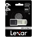 MEMORY DRIVE FLASH USB3.2 64GB/F35PRO LJDF35P064G-RNBNG LEXAR