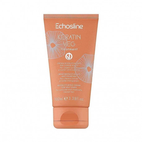 Echosline taastav kreem Keratin Veg värvitud juustele 100ml
