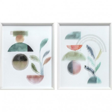 Akrüülmaal DKD Home Decor polüstüreen 40 x 3,8 x 50 cm 43 x 3,8 x 53 cm
