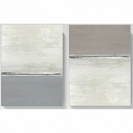 Kangas DKD Home Decor Kaasaegne (76 x 2 x 101 cm) (2 Ühikut)