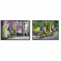 Canvas DKD Home Decor Street (2 Units) (73 x 3,5 x 53 cm)