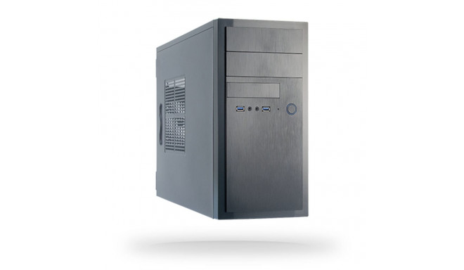 ATX Semi-tower Korpus Chieftec HT-01B-350GPB Must