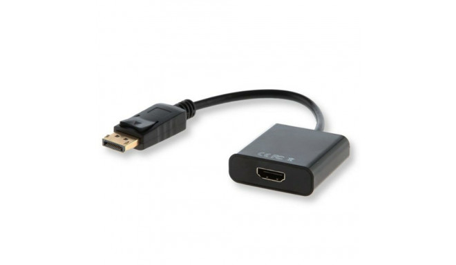 DisplayPort-HDMI Adapter Savio CL-55 Must 20 cm