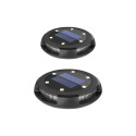 Päikeselamp Activejet AJE-LARIX DP Must RGB 11 x 14,5 x 11 cm (2 Ühikut)