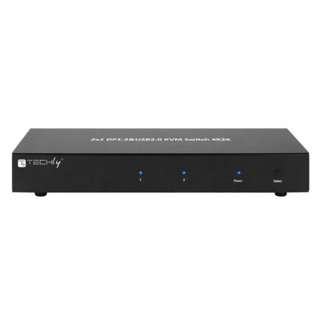 KVM switch Techly DP-KVM2