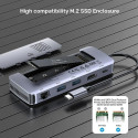 USB-jaotur Unitek D1120A01 100 W
