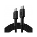USB ja USB-C Adapter Green Cell KABGC29 Must 2 m