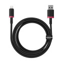 USB-Lightning Kaabel Baseus P10377801U01-03 Must Punane 2 m