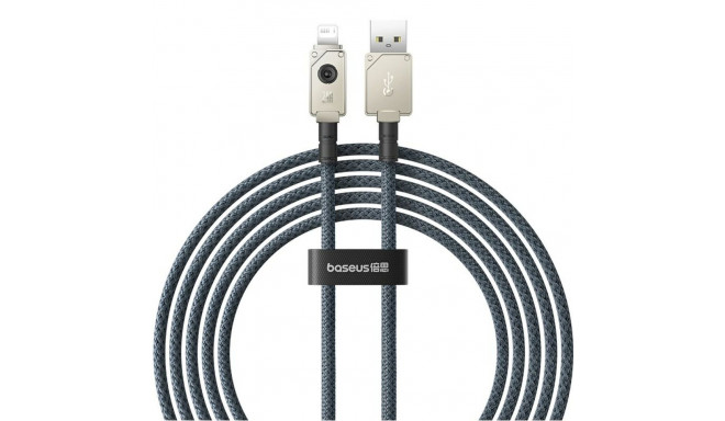 USB-Lightning Kaabel Baseus P10355802111-01 Must 2 m