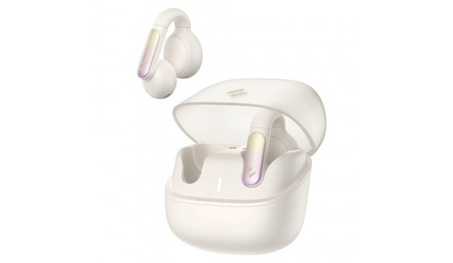 Juhtmevabad kõrvaklapid koos laadimissalusega Havit TW980 Beež