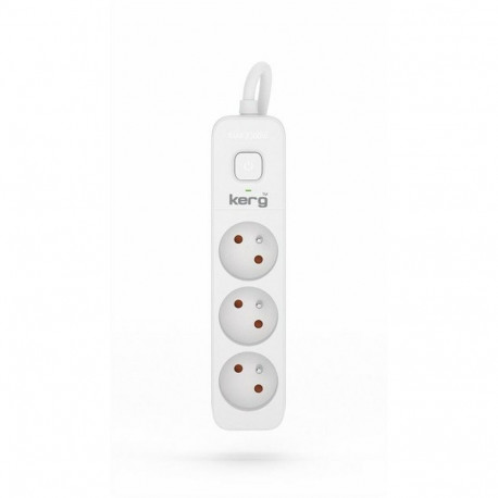 3-socket plugboard with power switch HSK Data M02376 (3 m)